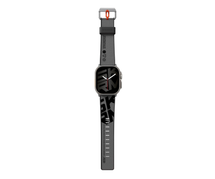 Pasek i akcesoria do zegarków Skinarma Spunk Apple Watch Ultra pewter green